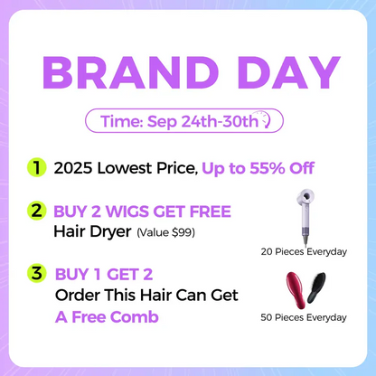 UP TO 70%OFF🔥Pre-Cut Lace Curl Straight 360 Full Lace Frontal Glueless Wig With Invisi Drawstring Pre Plucked Human Hair Wig